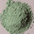 Top view of Verona Green Earth pigment powder PG23 showing natural green earth texture close-up