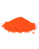 Side view mound of Orange Molybdate dry pigment powder PR104 high hiding power orange pigment