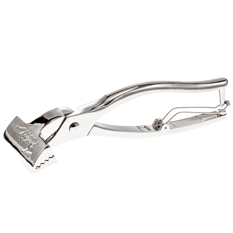 Professional-grade FREDRIX Canvas Pliers gripping a canvas tightly, showcasing precision and durability.