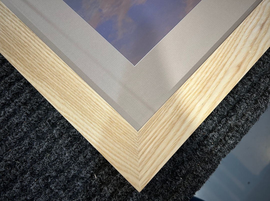 wooden picture frame made in coffs harbour at kadmium picture framing