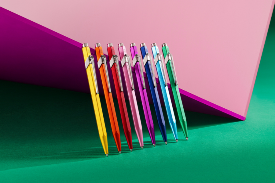 Caran d’Ache 849 ballpoint pens in vibrant colours — premium Swiss writing at Kadmium Art & Design Supplies, Ultimo Sydney Art store