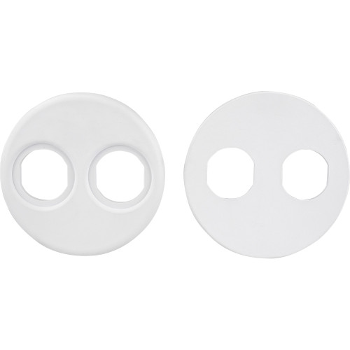 84470Sea-Dog 4" Gauge Power Socket Adapter Mounting Plate - White [426104-1]