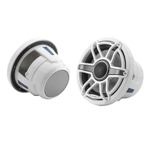 JL Audio M6 Series 8.8" Marine Coaxial Speakers w\/Gloss White Sport Grille - M6-880X-S-GwGw [010-03078-00]