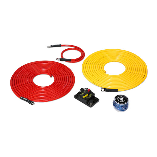 JL Audio Premium 6 AWG 12v Power Connection Kit f\/Single Amplifier Within 20' of Battery - XMD-PCS50A-1-L20 [010-13418-00]