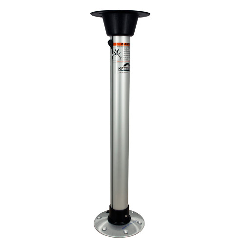 Springfield 2-3\/8" Thread-Lock Uni-Lock Table Pedestal Package - 27" [1690727-SL]