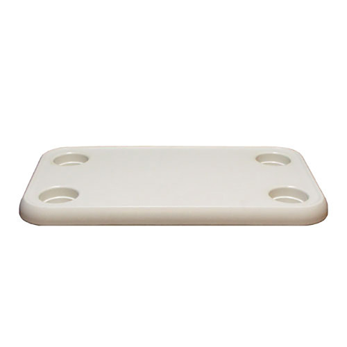 Springfield 15.5" x 27.5" Rectangular Table Top - White [1670008]