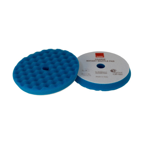 RUPES Velcro Waffle Coarse Polishing Foam Pad f\/Rotary Polishers 90mm - Blue [9.WF90H]