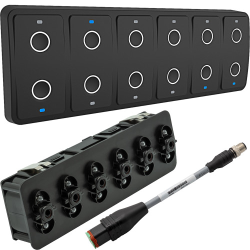Maretron CKM12 Keypad w\/CKM to NMEA 2000 Adapter Cable - 0.2M [A3802-1]