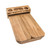 Whitecap Cockpit Table w\/Folding Leaves  4 Cupholders - Teak [61392C]