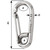 Wichard Symmetric Carbine Hook - Length 80mm - 5\/16" [2315W]