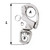 Wichard 2-3\/4" Snap Shackle w\/Swivel Eye - 80mm [2473W]