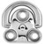 Wichard Folding Pad Eye - Diameter 15\/64" [6604W]