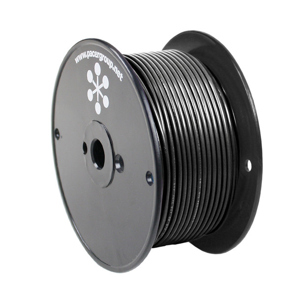 Pacer Black 18 AWG Primary Wire - 250  [WUL18BK-250]