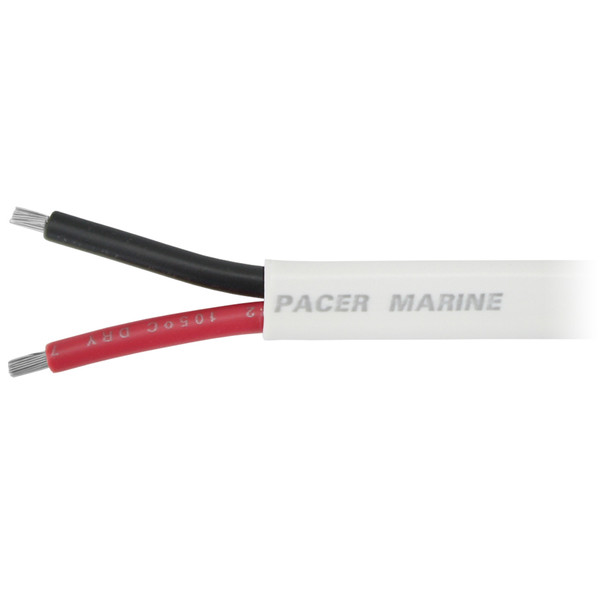 Pacer 8\/2 AWG Duplex Cable - Flat Cable - Red\/Black - Sold By The Foot [W8\/2DC-FT]