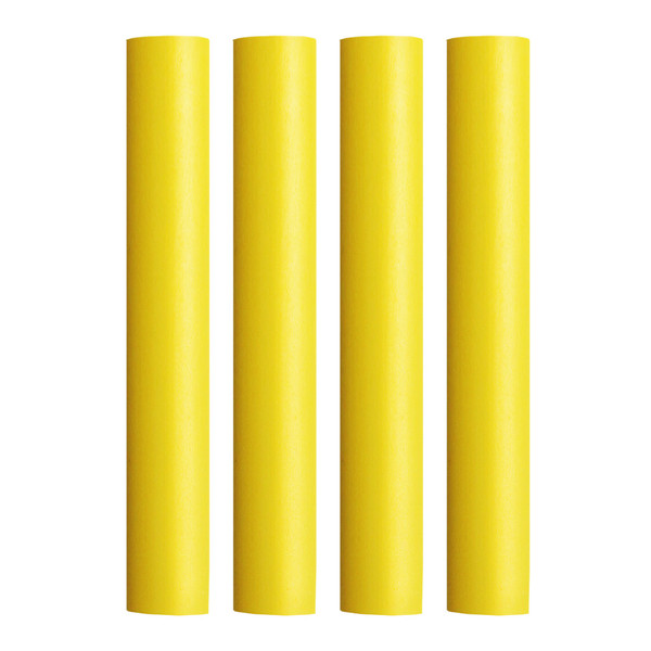 Pacer Battery Cable Heat Shrink Tubing - 3\/4" x 12" - Yellow (4-Pieces) [BEHS3\/4-12YL-4]