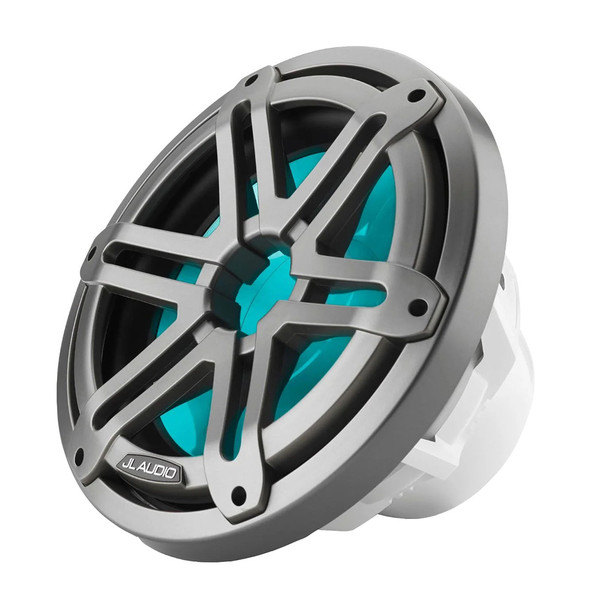 JL Audio M3 10" Marine Subwoofer w\/Grey Metallic Sport Grille  RGB LED Lighting - M3-10IB-S-Gm-i-4 [010-03264-00]