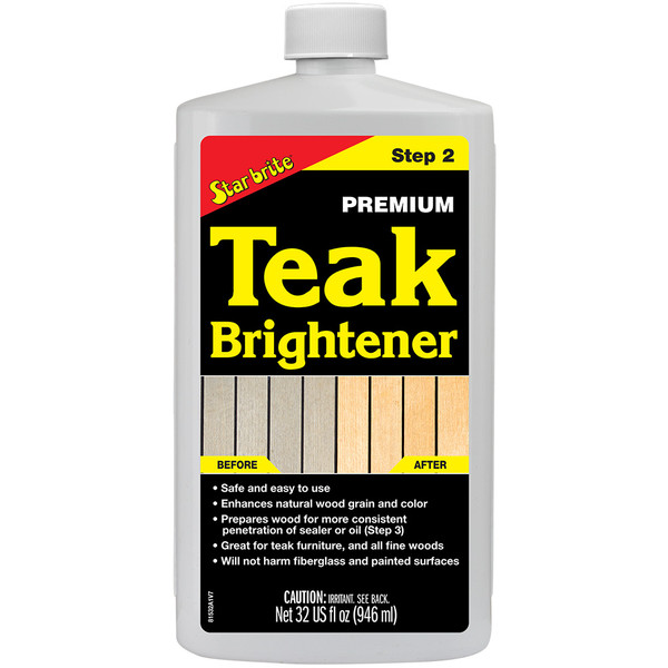 Star brite Premium Teak Brightener - Step 2 - 32 oz [81532]