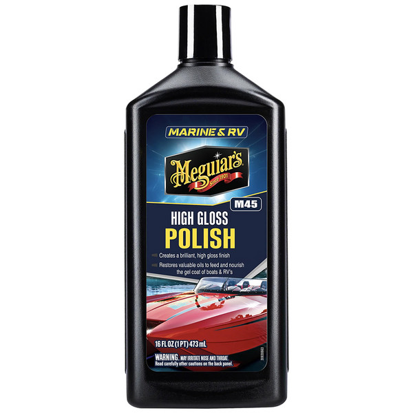 Meguiar's #45 Boat\/RV Polish & Gloss Enhancer - 16oz [M4516]
