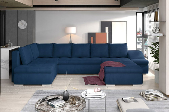 London U shaped sofa bed with storage M77