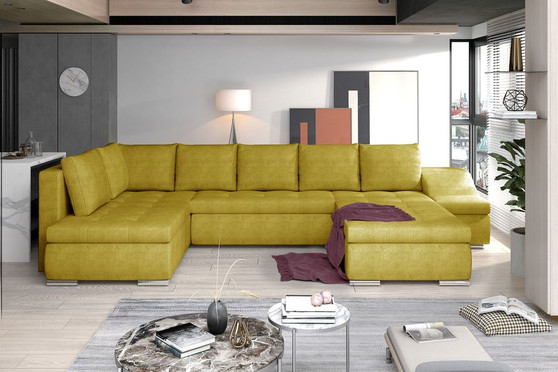 London U shaped sofa bed with storage O68