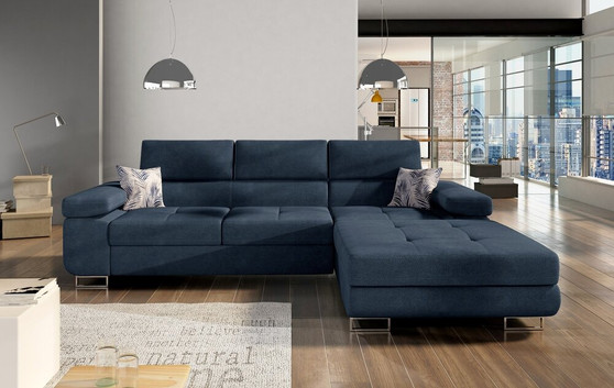 Essex corner sofa bed with storage S76/B80