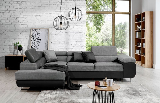 Manchester corner sofa bed with storage S21/S11