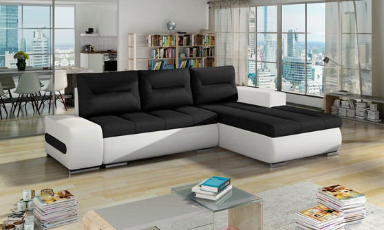 Luton corner sofa bed with storage S14/S17