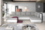London U shaped sofa bed with storage B01/S17
