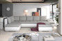 London U shaped sofa bed with storage B01/S17
