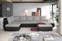 London U shaped sofa bed with storage B01/S11