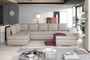London U shaped sofa bed with storage D21