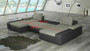 Glasgow U shaped sofa bed with storage S11/B01