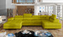 Leeds U shaped sofa bed with storage O68