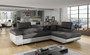 Manchester corner sofa bed with storage S05/S17