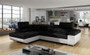 Manchester corner sofa bed with storage S14/S17