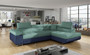 Manchester corner sofa bed with storage O83/S09