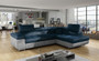 Manchester corner sofa bed with storage M77/M84