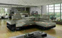 Manchester corner sofa bed with storage P05/S17