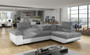 Manchester corner sofa bed with storage P05/S17
