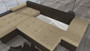 Halifax corner sofa bed with storage B02/S17