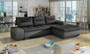 Luton corner sofa bed with storage I96/S29