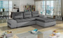 Luton corner sofa bed with storage S93/S83