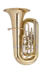 John Packer JP379CC Sterling CC Tuba in Gold Lacquer