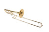 Manchester Brass Professional Tenor Trombone with Red Brass Bell