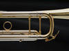 Adams A2 Selected Series trumpet in lacquer main tuning slide