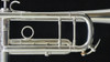 Adams A2 Selected Series trumpet in silver plate tuning slide