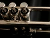 Adams Sonic professional B-flat trumpet in silver plate finger buttons