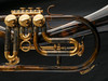 Schagerl Killer Queen Flugelhorn in Vintage Lacquer with Gold Accents!