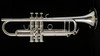 Manchester Brass Professional Bb Trumpet in Silver Plate with Gold Brass Bell