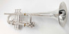  ACB  Doubler C Trumpet in silver plate with ACB Fab 3 Mouthpiece